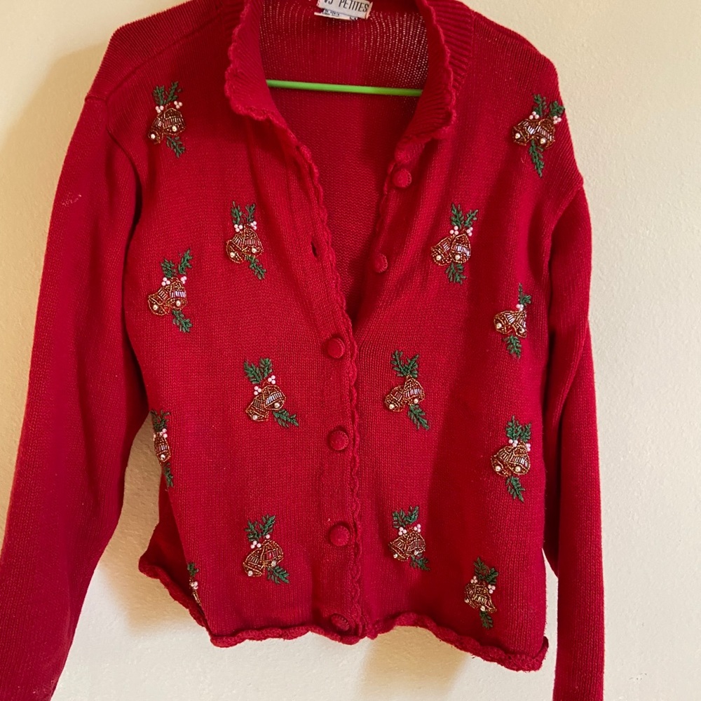 Christmas red sweater